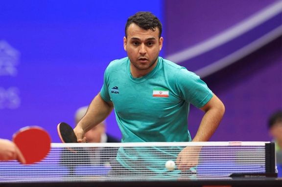 با شکست برابر حریفی از رومانی؛ حذف زودهنگام پینگپنگباز ایرانی از گرنداسمش عربستان سعودی