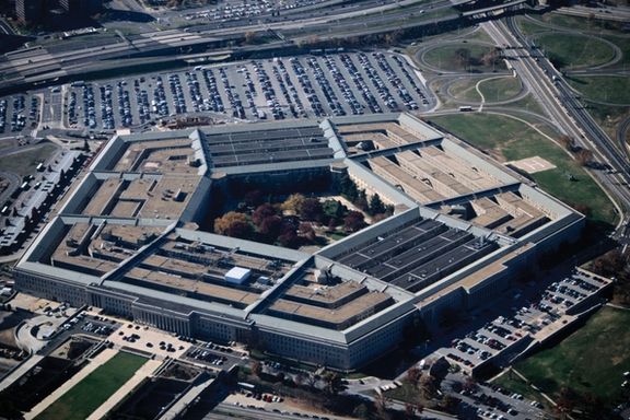 An aerial view of The Pentagon