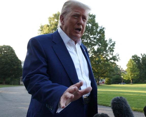 ترامپ: ببینم میتوانم جلوی حمله اسرائیل را بگیرم یا نه