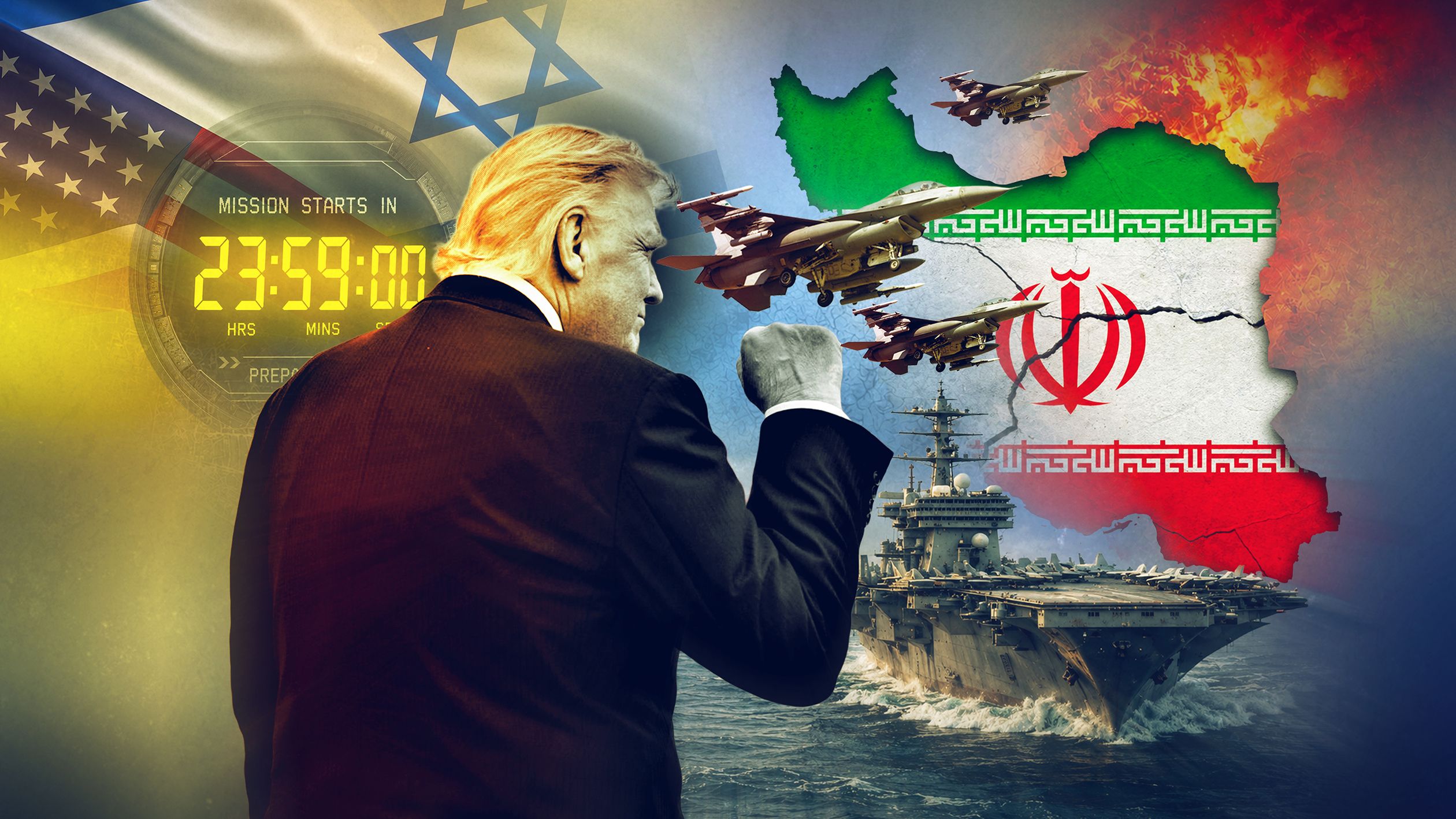 تیک تیک ساعت ترامپ برای جنگ؛ زیرساخت‌های انرژی مهم‌ترین هدف حمله احتمالی به جمهوری اسلامی