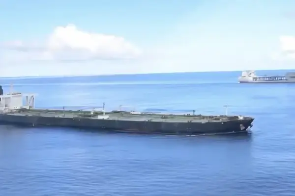 سومین کشتی مرتبط با جمهوری اسلامی پس از آغاز محاصره دریایی توقیف شد