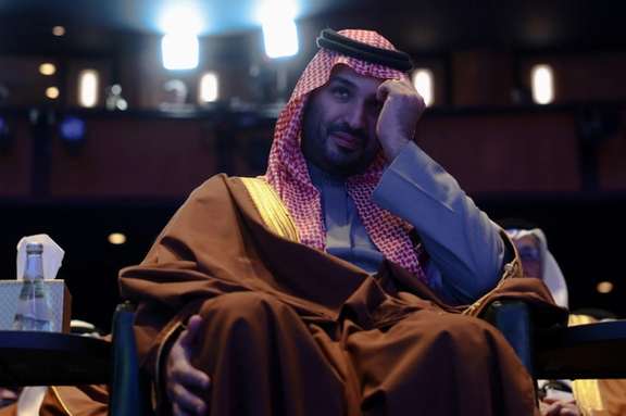 Crown Prince and Prime Minister Mohammed bin Salman of Saudi Arabia attends the US-Saudi Investment Forum in Washington, DC, November 19, 2025.