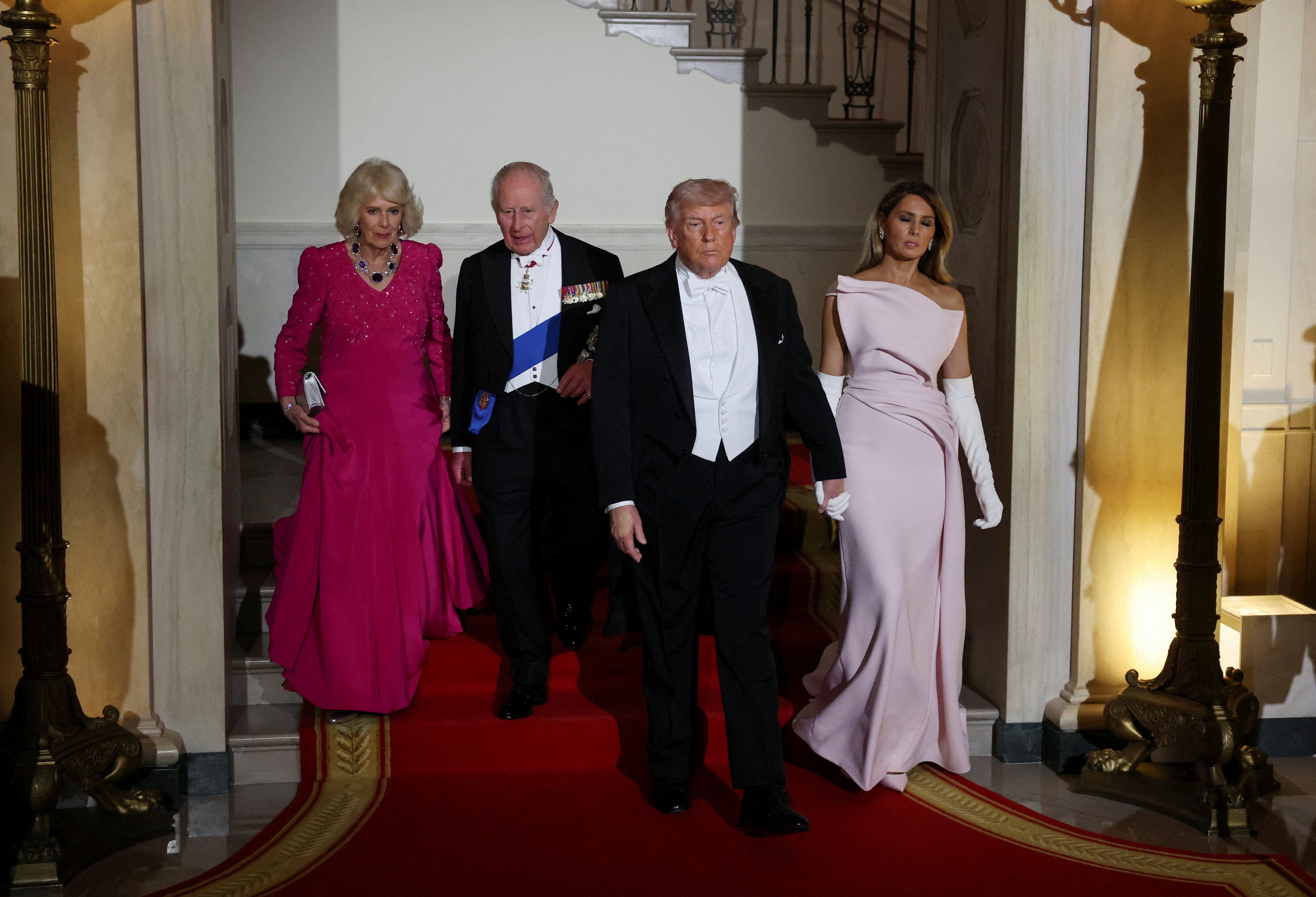 ترامپ: پادشاه بریتانیا موافق است که جمهوری اسلامی هرگز نباید سلاح هسته‌ای داشته باشد