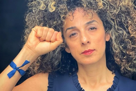 New York-based Iranian activist Masih Alinejad.