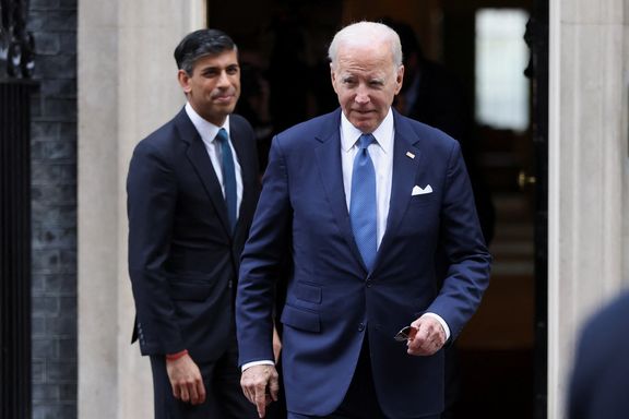 بایدن و سوناک درباره لزوم «تقویت» ائتلاف خود و حفظ حمایت از اوکراین توافق کردند