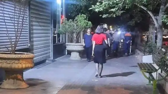 Roya Heshmati was arrested after the publication of this photo