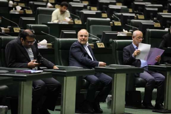 Iran's Parliament Speaker Mohammad Bagher Ghalibaf