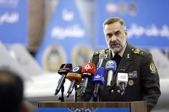 Iran's Defense Minister Brigadier General Mohammad-Reza Ashtiani