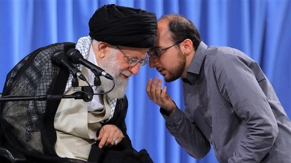 Iran's Supreme Leader Ali Khamenei during a meeting in Tehran