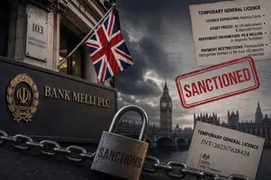 If Britain backs US plan, Iran's London bank shuts down on October 22