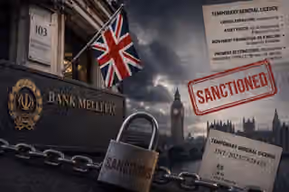 If Britain backs US plan, Iran's London bank shuts down on October 22
