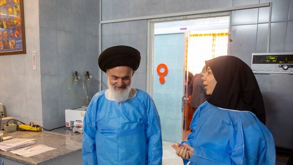 رییس جامعه مدرسین حوزه علمیه قم از مرکز تخصصی درمان ناباروری دیدار کرد