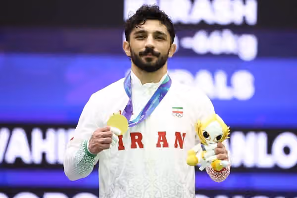 بریمانلو پس از قهرمانی: مدال طلایم را به همه عشایر تقدیم میکنم
