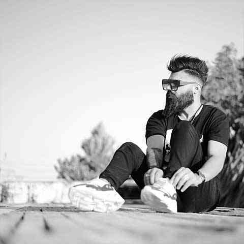 Iranian rapper Saman Seydi (Yasin)