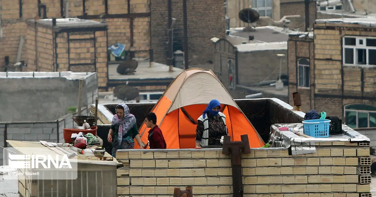 Tehran Rooftops Tehran Tenants Live On Rooftops As Last Resort Amid High Rents | Iran ...