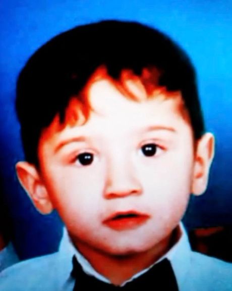 A photo said to belong to two-year-old Amirali Musa-Kazemi