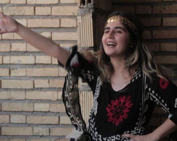Iranian civil rights activist Sepideh Qolian