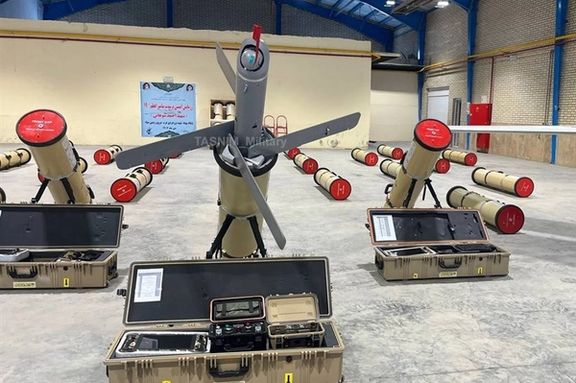 Iran's Revolutionary Guard's Rezvan loitering drone