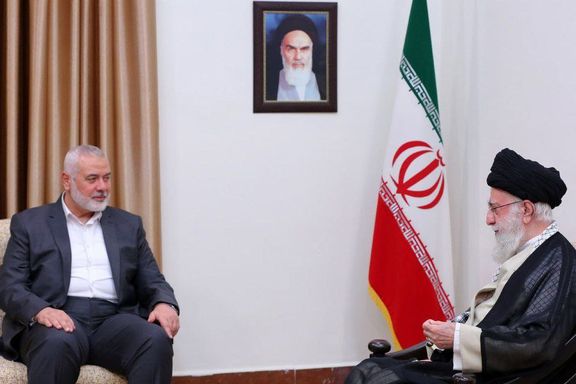 تایید دیدار رهبر جمهوری اسلامی با هنیه و تاکید مجدد خامنهای بر حمایت از حماس