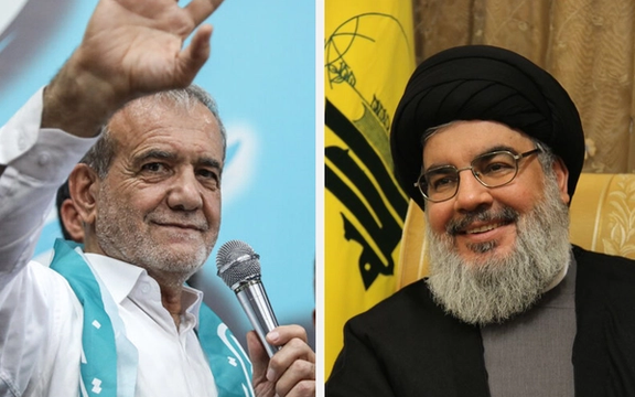 حسن نصرالله به پزشکیان: ما با شما به راه خود ادامه خواهیم داد تا به پیروزی نهایی برسیم