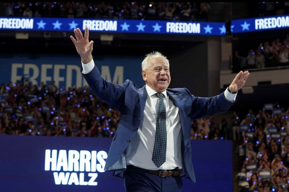 تیم والز رسما نامزدی معاونت ریاستجمهوری دموکراتها را پذیرفت