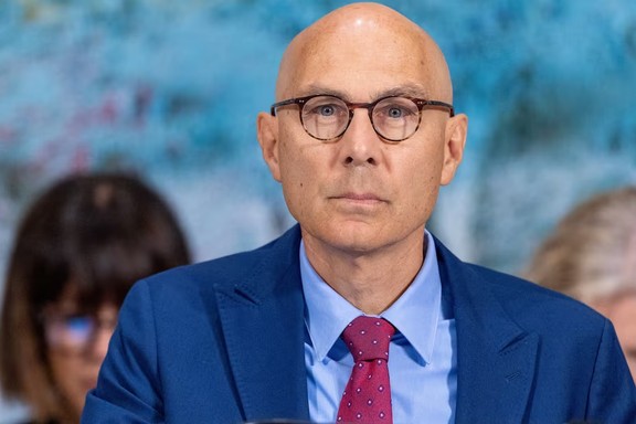Volker Turk, United Nations High Commissioner for Human Rights, attends the Human Rights Council at the UN European headquarters in Geneva, Switzerland, September 8, 2025.