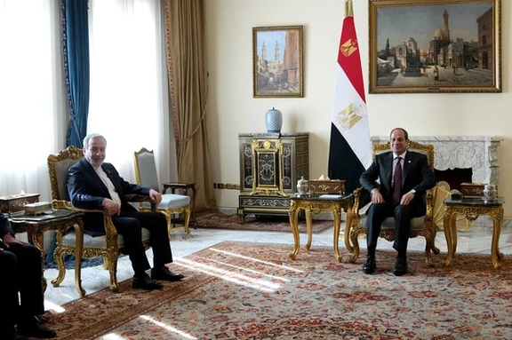 A photo published by IRNA state news outlet shows Iranian FM Abbas Araghchi meeting with Egyptian President Abdel Fattah el-Sisi in Cairo on June 2, 2025.