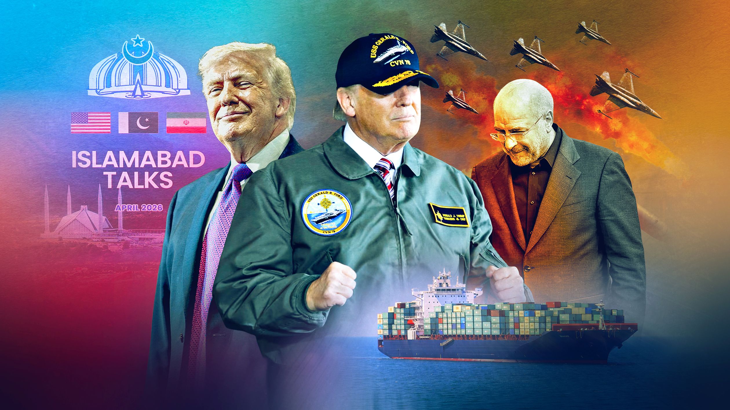 شلیک گلوله ترامپ برای حفظ آتش‌بس؛ اختلاف قالیباف با جلیلی بر سر مذاکره با آمریکا