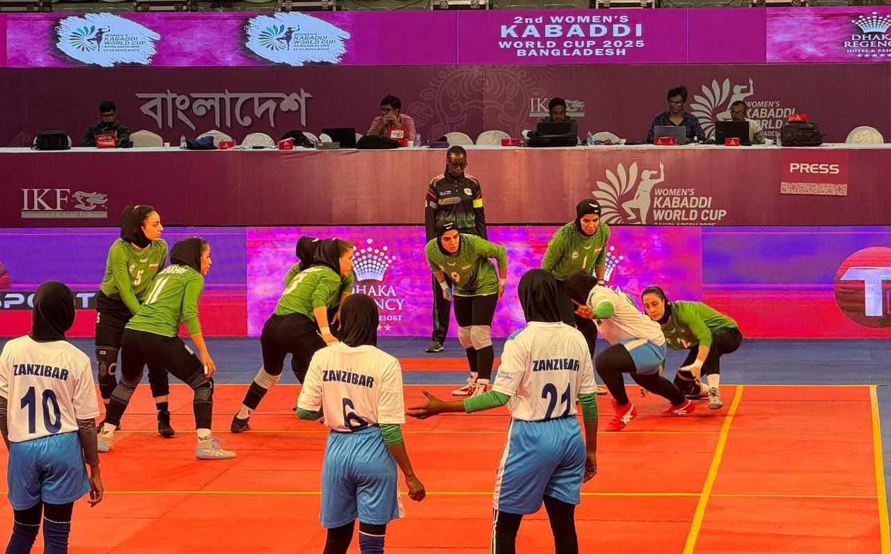 تیم ملی کبدی زنان ایران به مدال برنز مسابقات قهرمانی جهان دست یافت