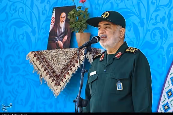 Revolutionary Guard’s commander Hossein Salami