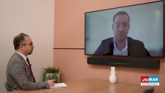Robert Gregory, the CEO of Australian Jewish Association speaking to IranIntl 's Alireza Mohebbi