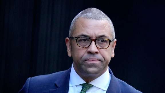 UK foreign secretary James Cleverly