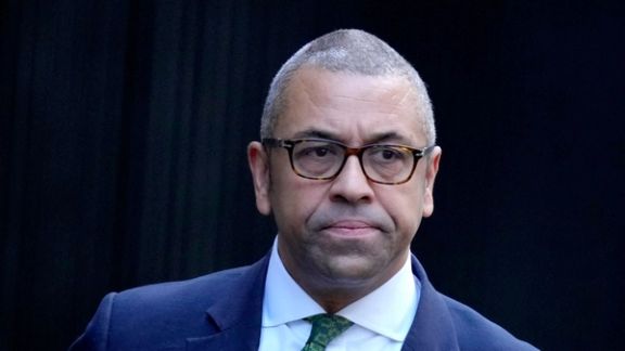 Britain's foreign minister James Cleverly