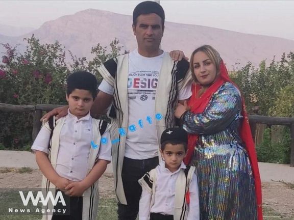 Kian Pourfalk and his family