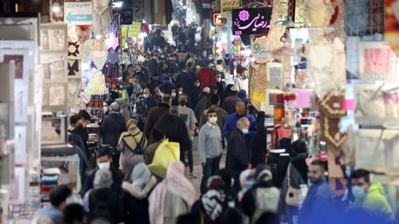 The Tehran bazaar in November 2021