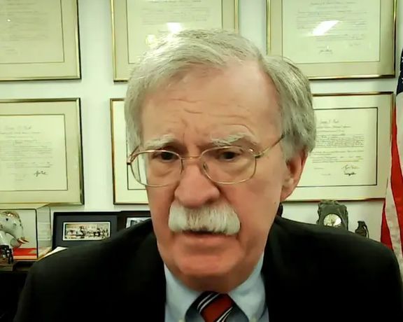 بولتون لـ"إيران إنترناشونال": يجب إسقاط النظام الإيراني.. ومحاولة الاتفاق معه "علامة ضعف"