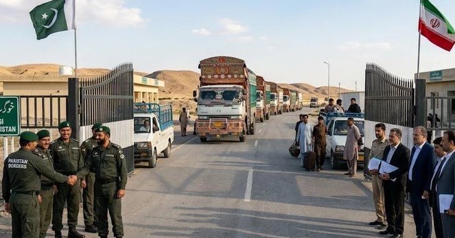 Iran-Pakistan border trade halted as truck queues grow