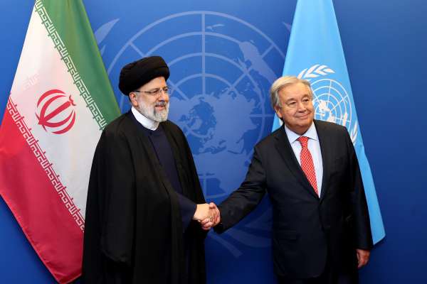 In Brazen Lie, Raisi Tells UN Iranian Women's Rights Are 'Unparalleled'