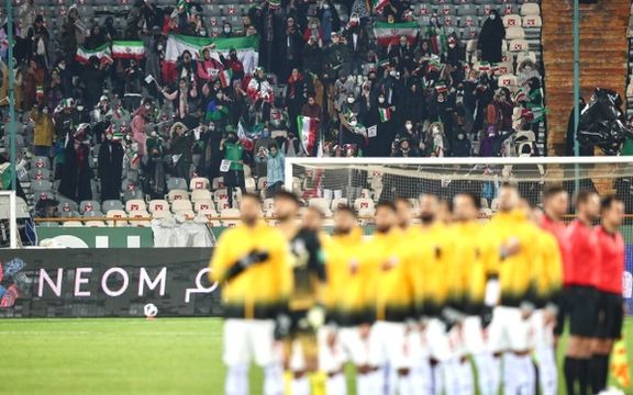 تبلیغ شهر جدید عربستان سعودی در ورزشگاه آزادی