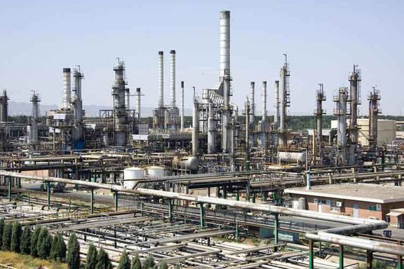 Abadan Oil Refinery in Khuzestan province