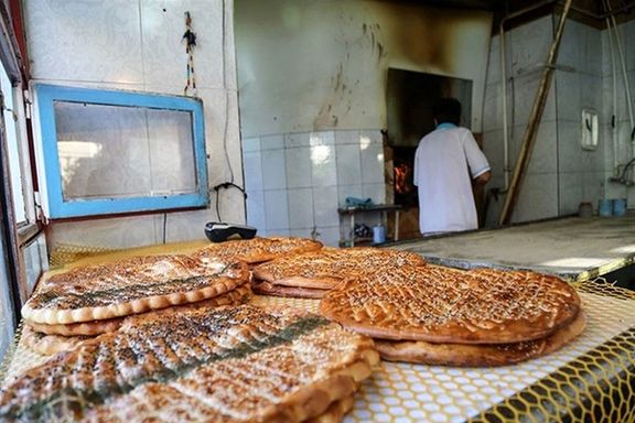 File photo of an Iranian bakery