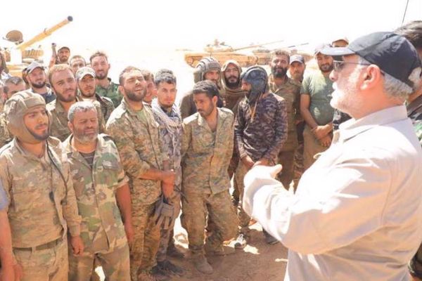 IRGC's Quds Commander In Syria Amid Talks Of Possible War