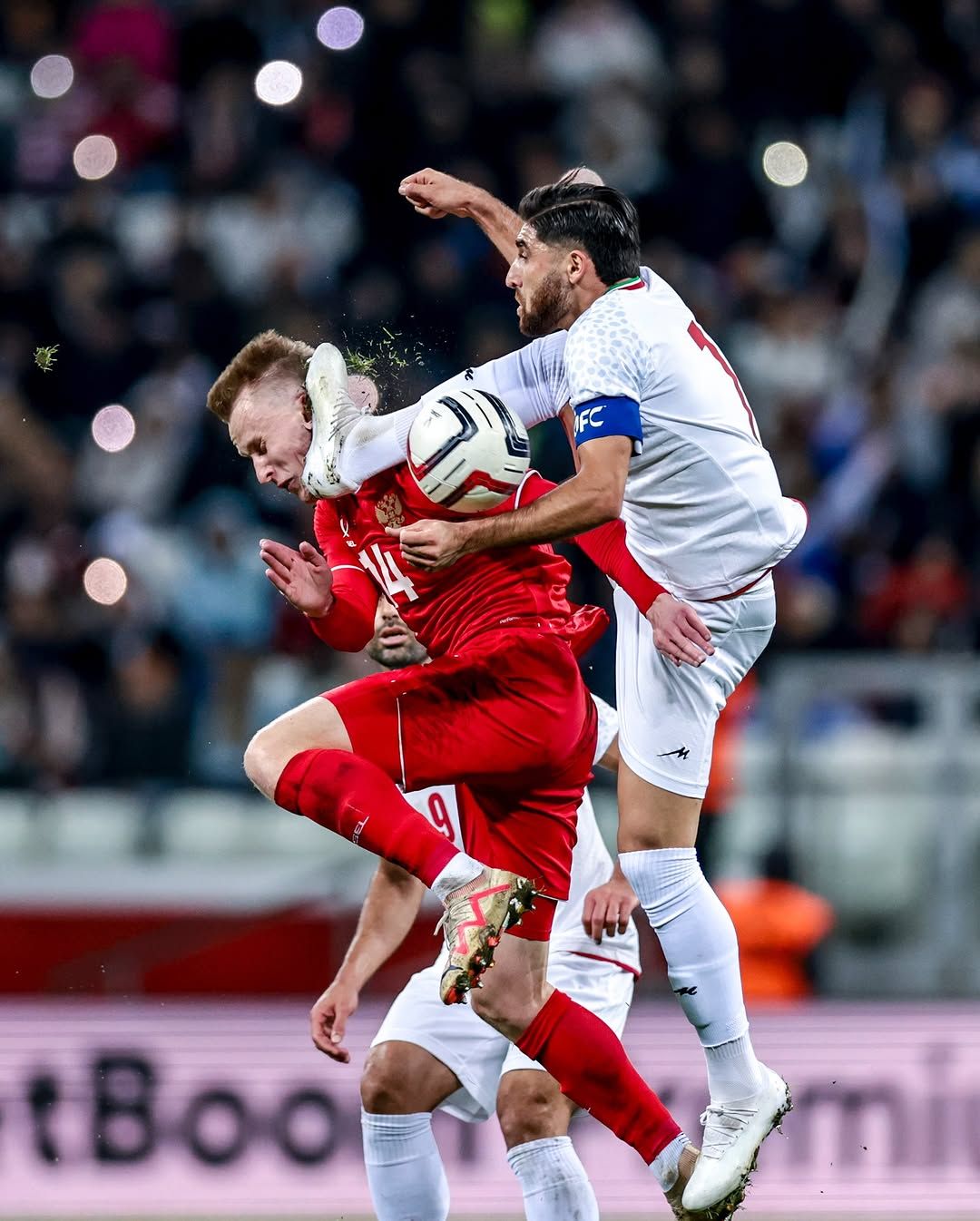 علیرضا جهانبخش درباره برخورد خشن با مدافع روسیه: ملیخین را ندیدم، امیدوارم زود خوب شود