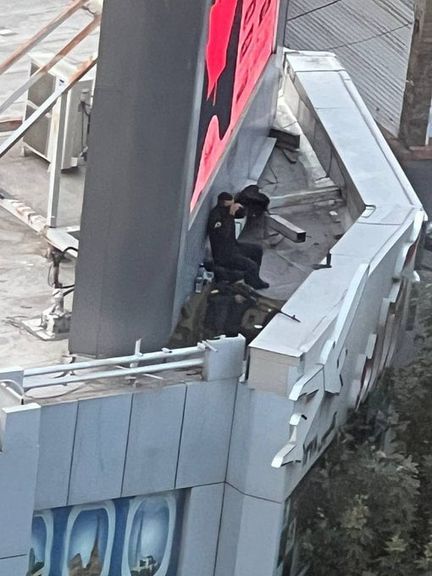 Islamic Republic’s snipers stationed on roofs to target protesters (October 2022)