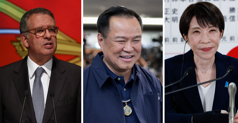 در ژاپن و تایلند راستگراها در قدرت ماندند، پرتغالی‌ها به چپ میانه رای دادند