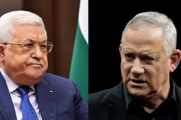 دیدار وزیر دفاع اسرائیل و محمود عباس پیش از سفر جو بایدن به خاورمیانه