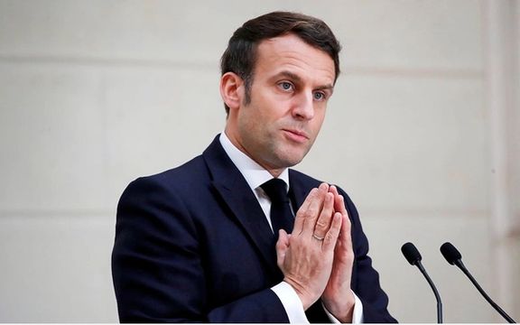 امانوئل مکرون: کشورهای جهان فلسطین و اسرائیل را به رسمیت بشناسند