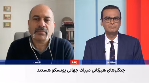 گسترش آتش در جنگلهای هیرکانی چالوس