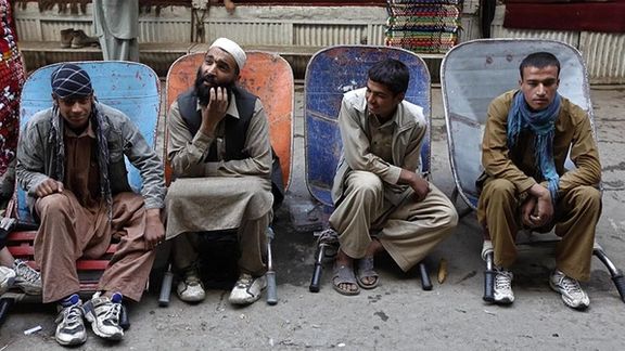 Several Afghan immigrants in Iran