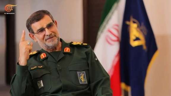 Alireza Tangsiri, the commander of Navy of the Revolutionary Guards (IRGC)